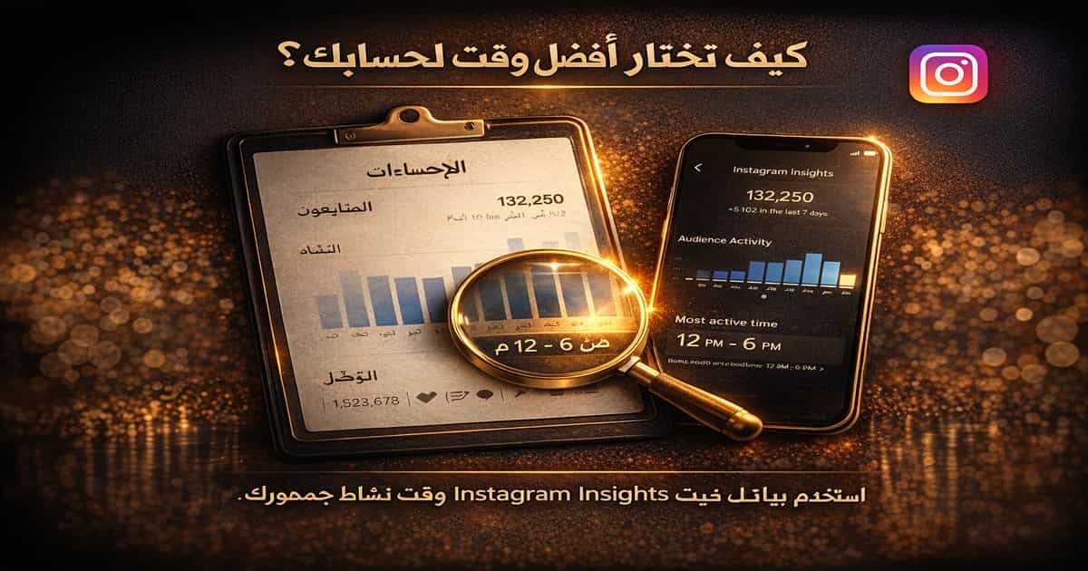 تحليل نشاط المتابعين في Instagram Insights لاختيار أفضل وقت للنشر على إنستغرام
